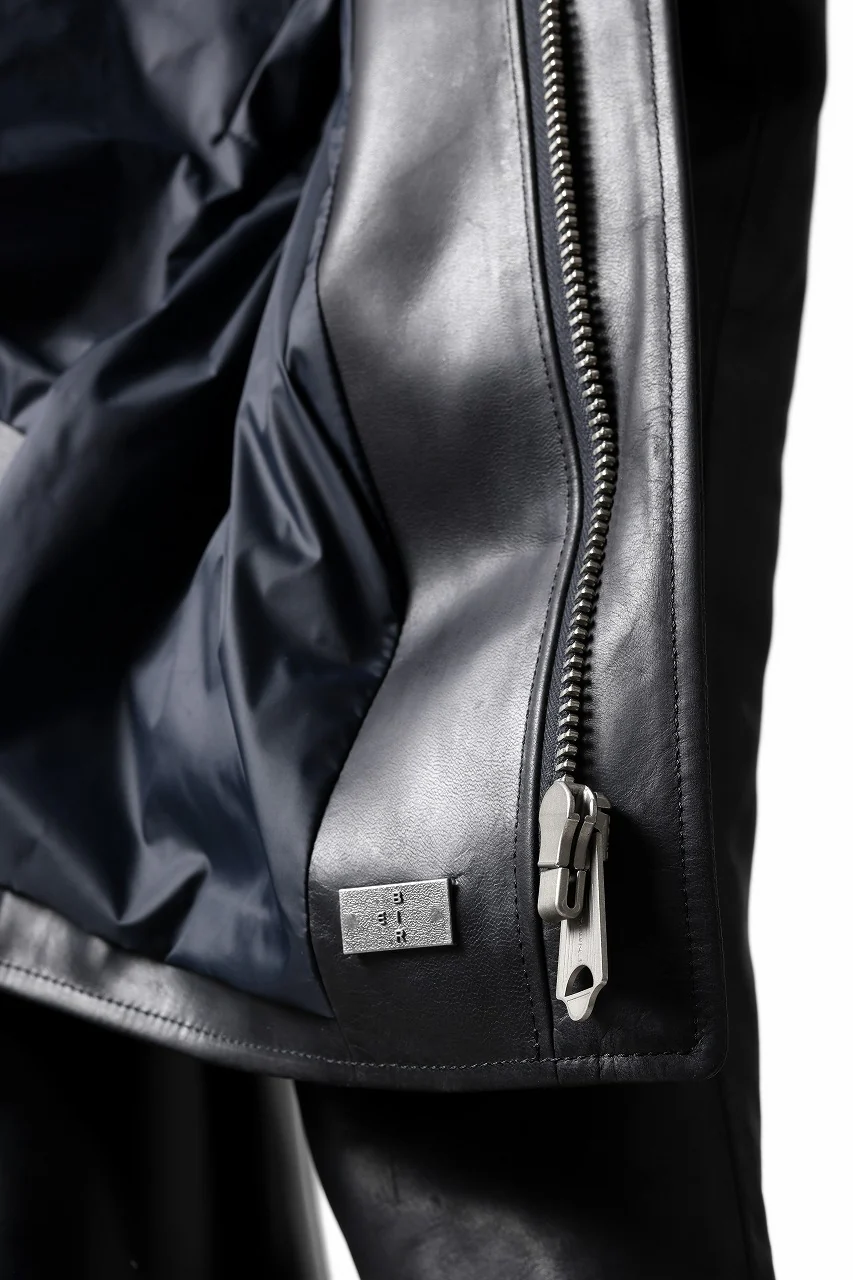 ierib exclusive Lukas Jacket / Horse Nubuck Leather (BLACK) - Image 27