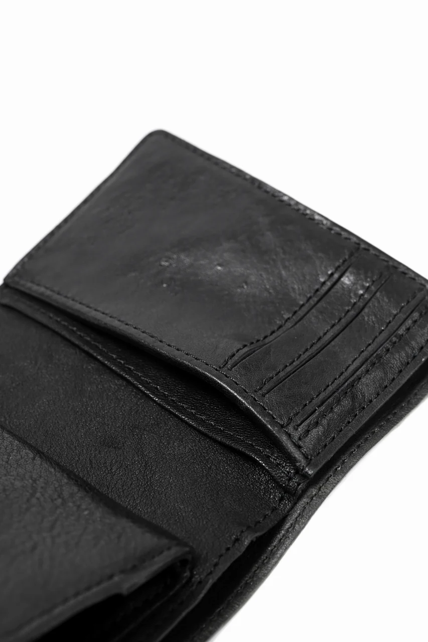 ierib exclusive LVMH leather wallet / JP inked horse butt (BLACK #A) - Image 11
