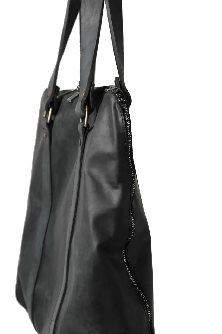 ierib exclusive onepiece tote bag / Nicolas Italy Vachetta (BLACK) - Image 16