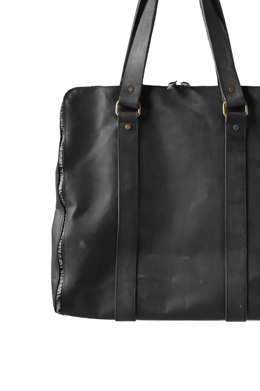 ierib exclusive onepiece tote bag / Nicolas Italy Vachetta (BLACK) - Image 18