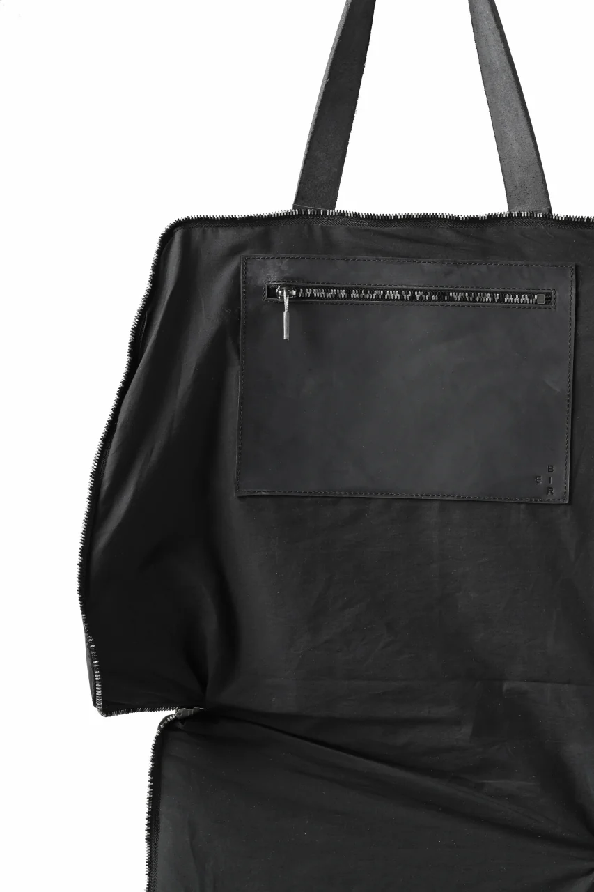ierib exclusive onepiece tote bag / Nicolas Italy Vachetta (BLACK) - Image 22