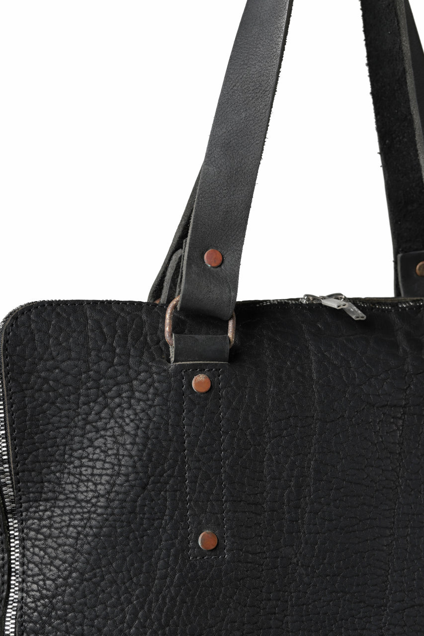 ierib onepiece tote bag / Rough Bull (BLACK) - Image 11