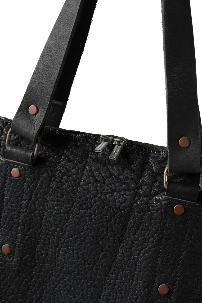 ierib onepiece tote bag / Rough Bull (BLACK) - Image 13