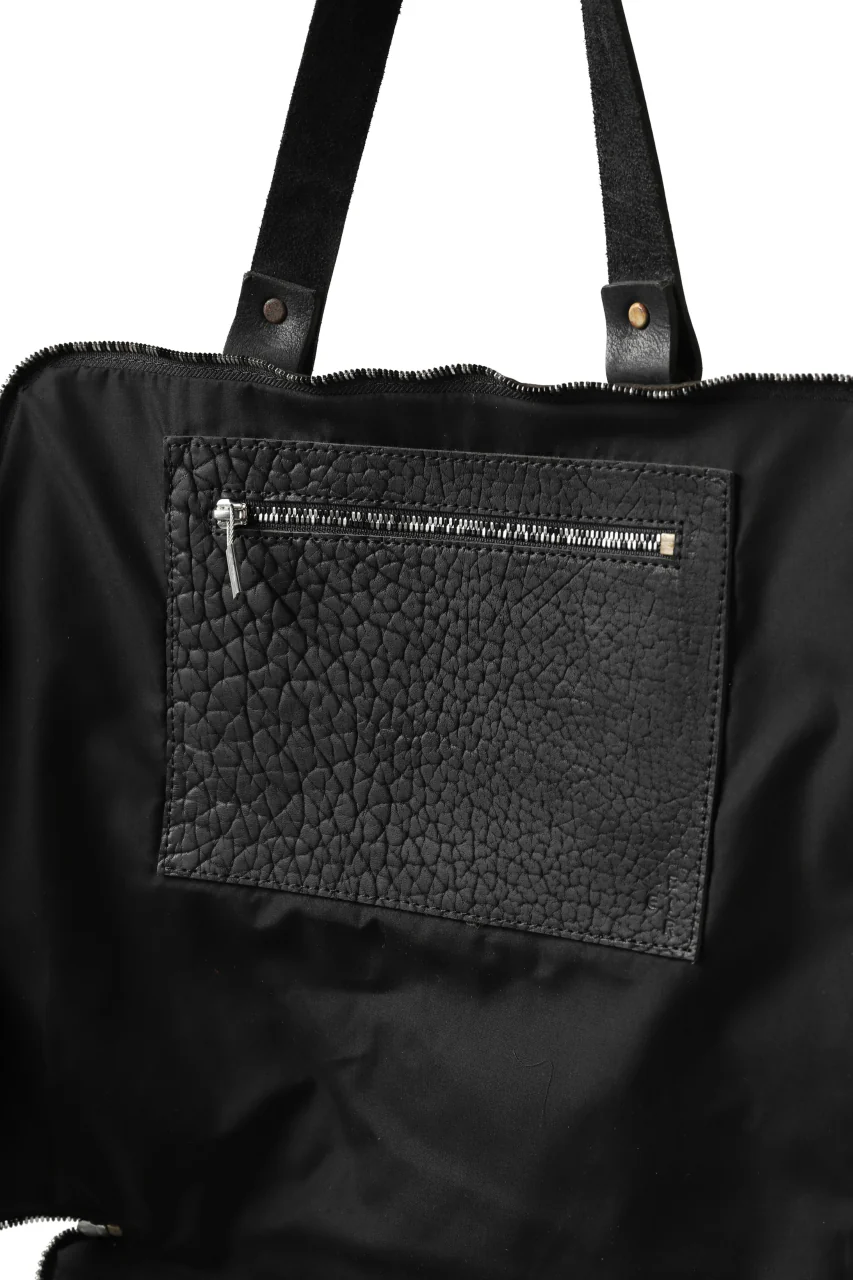 ierib onepiece tote bag / Rough Bull (BLACK) - Image 22