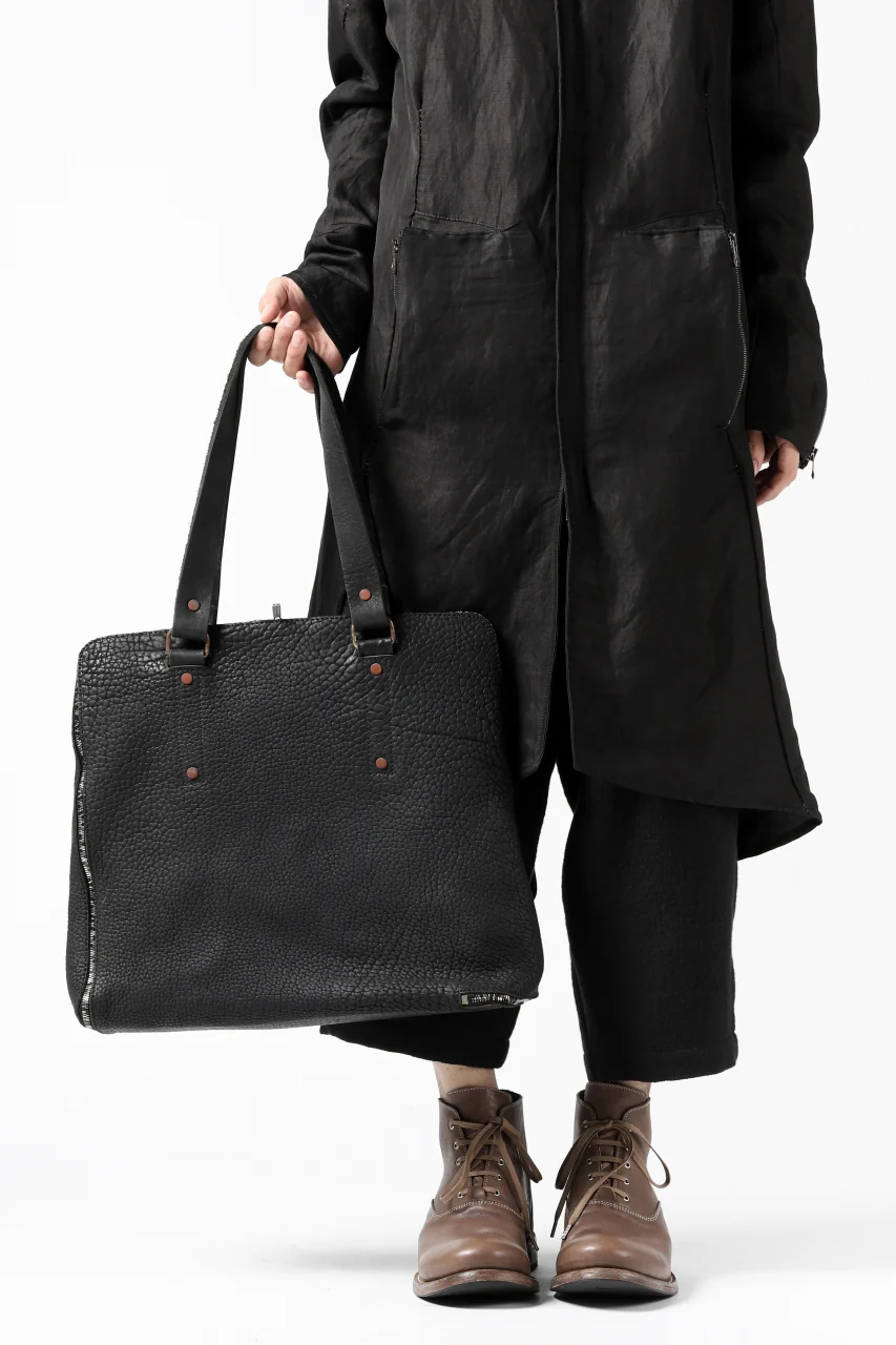 ierib onepiece tote bag / Rough Bull (BLACK) - Image 24