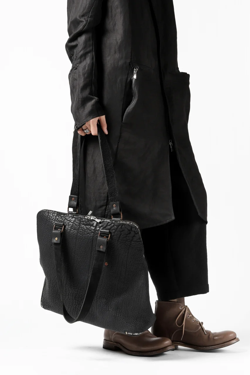ierib onepiece tote bag / Rough Bull (BLACK) - Image 26