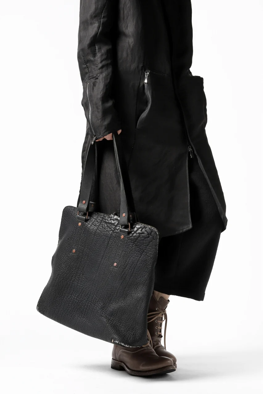 ierib onepiece tote bag / Rough Bull (BLACK) - Image 27