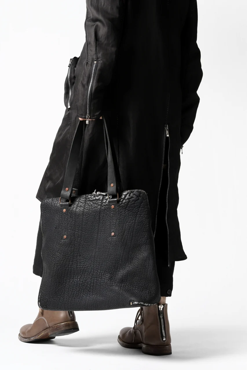 ierib onepiece tote bag / Rough Bull (BLACK) - Image 28
