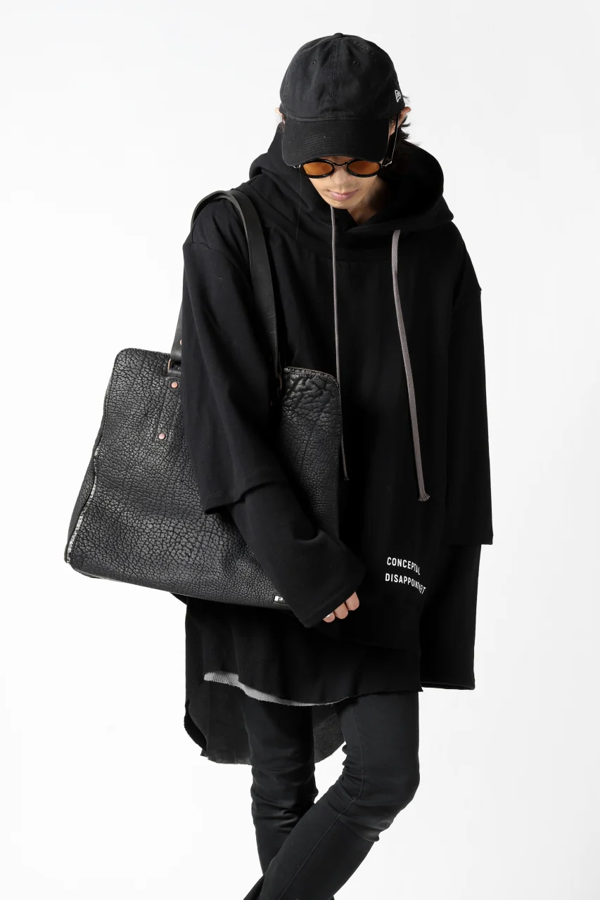 ierib onepiece tote bag / Rough Bull (BLACK) - Image 34