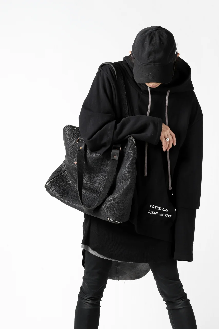ierib onepiece tote bag / Rough Bull (BLACK) - Image 36