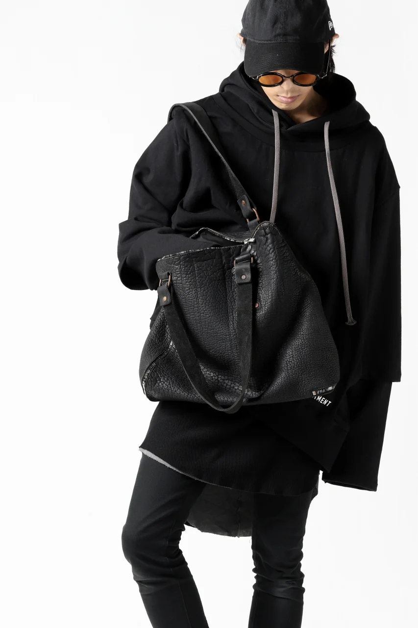 ierib onepiece tote bag / Rough Bull (BLACK) - Image 37