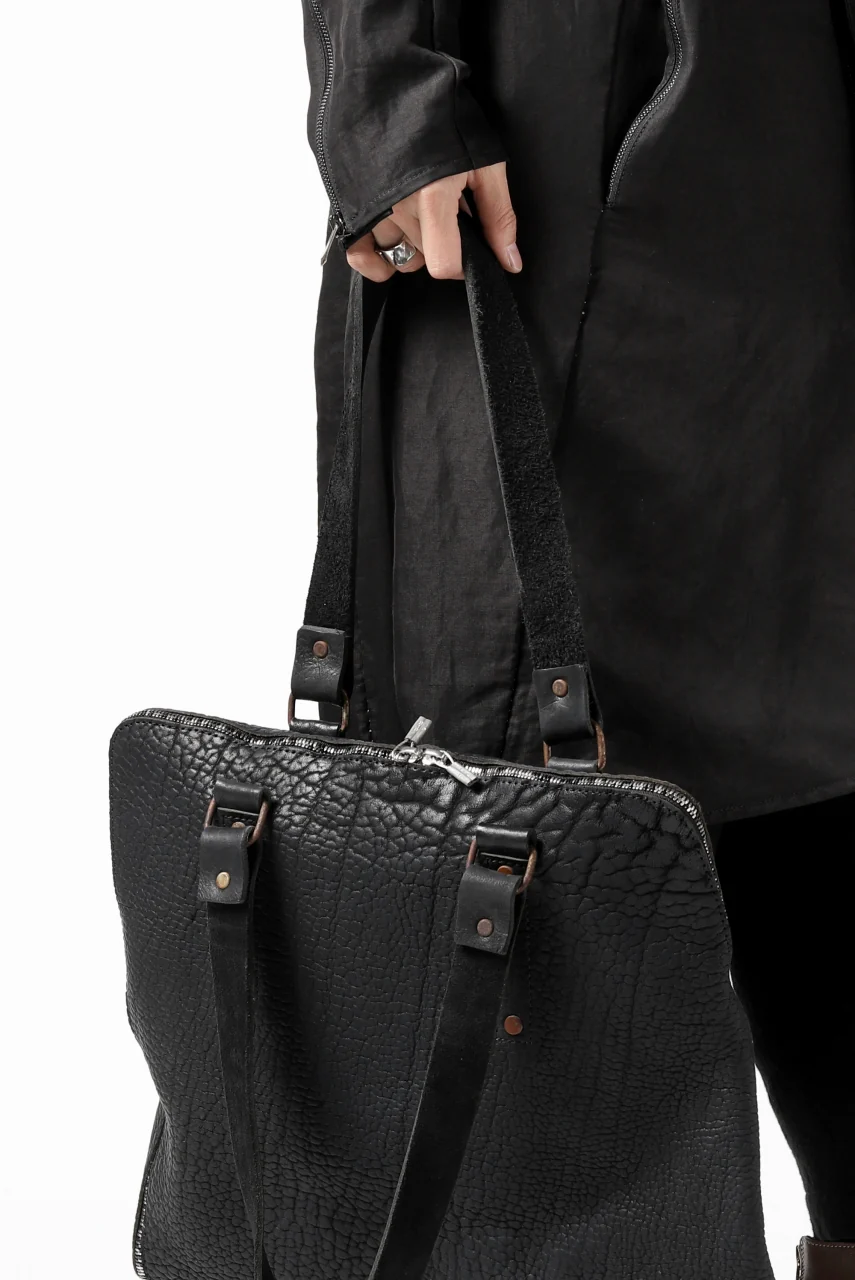 ierib onepiece tote bag / Rough Bull (BLACK) - Image 40
