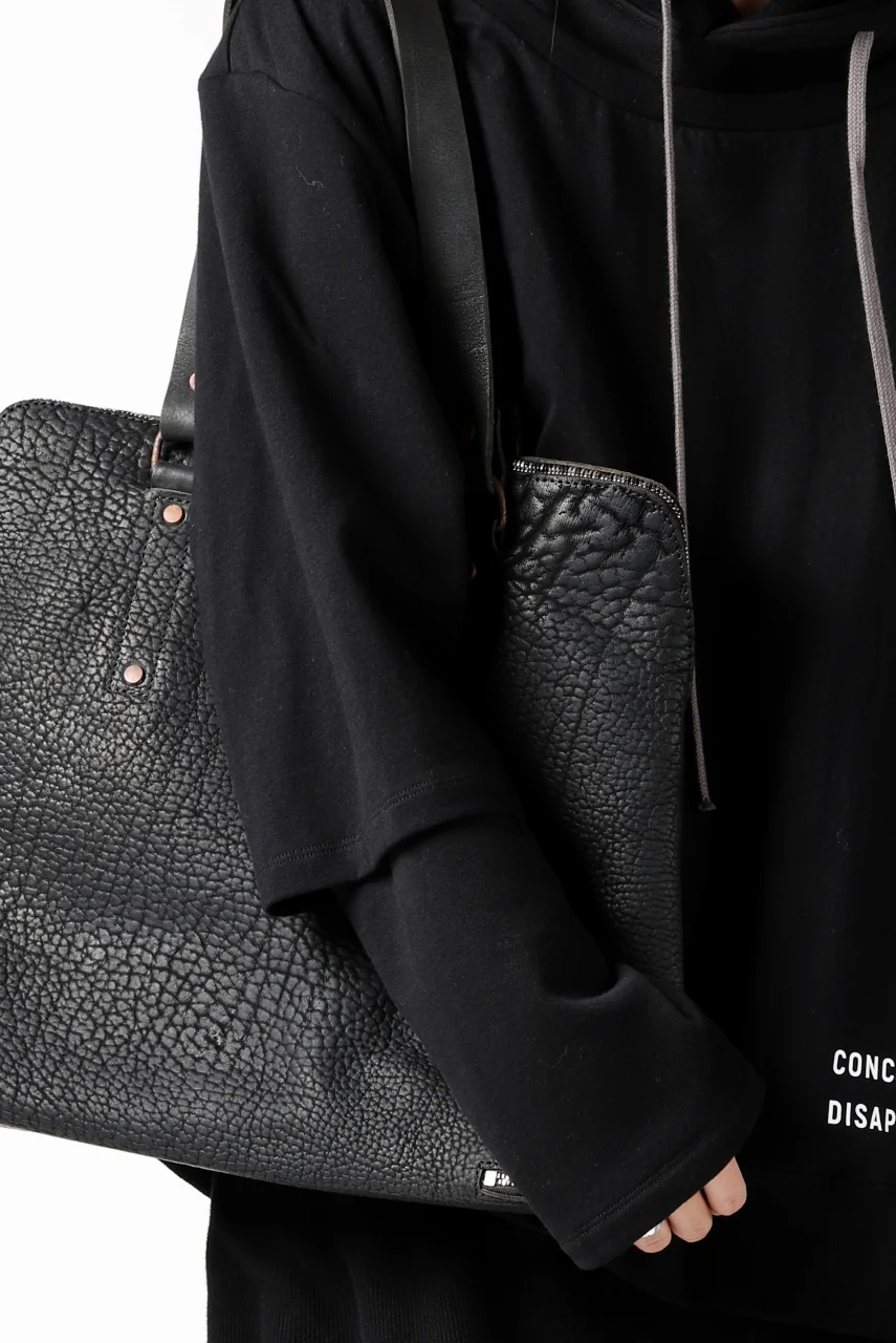 ierib onepiece tote bag / Rough Bull (BLACK) - Image 41