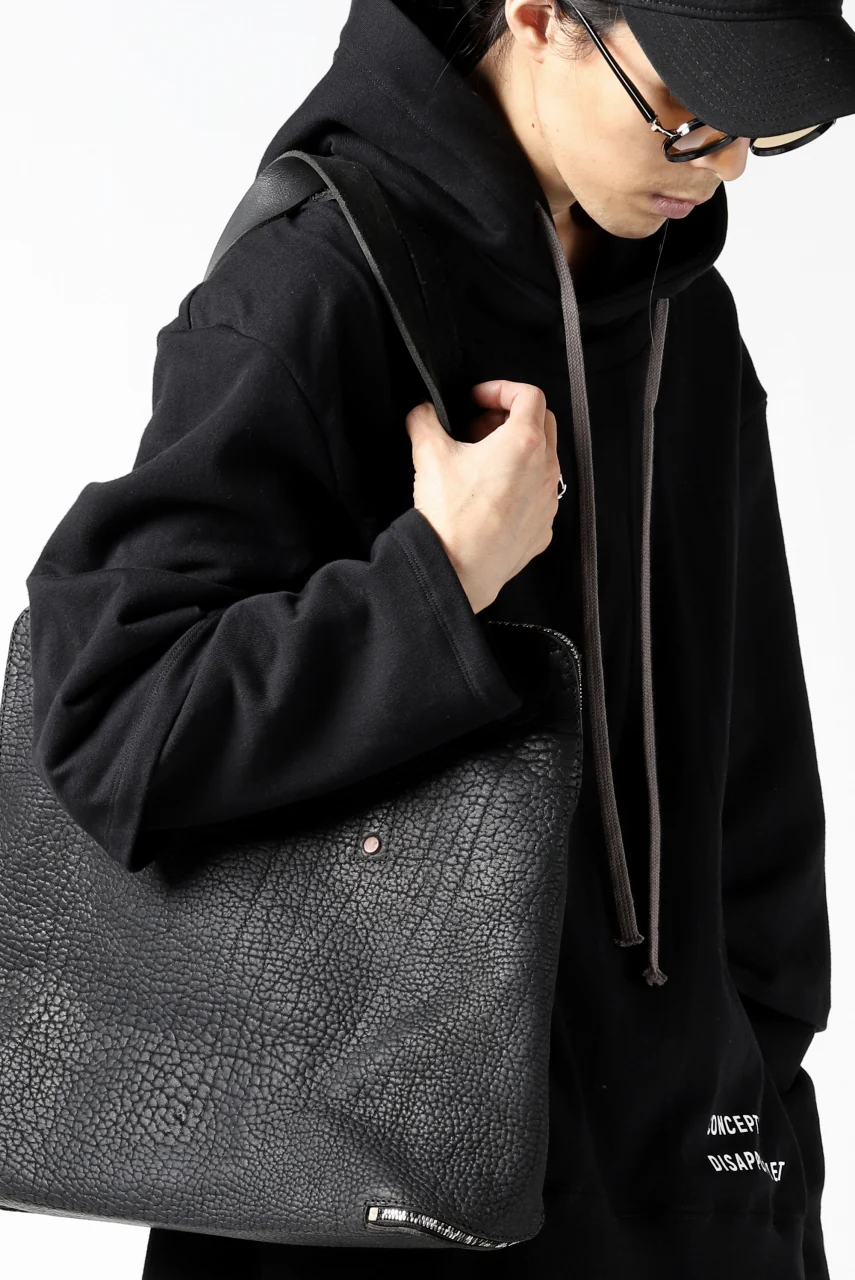 ierib onepiece tote bag / Rough Bull (BLACK) - Image 43