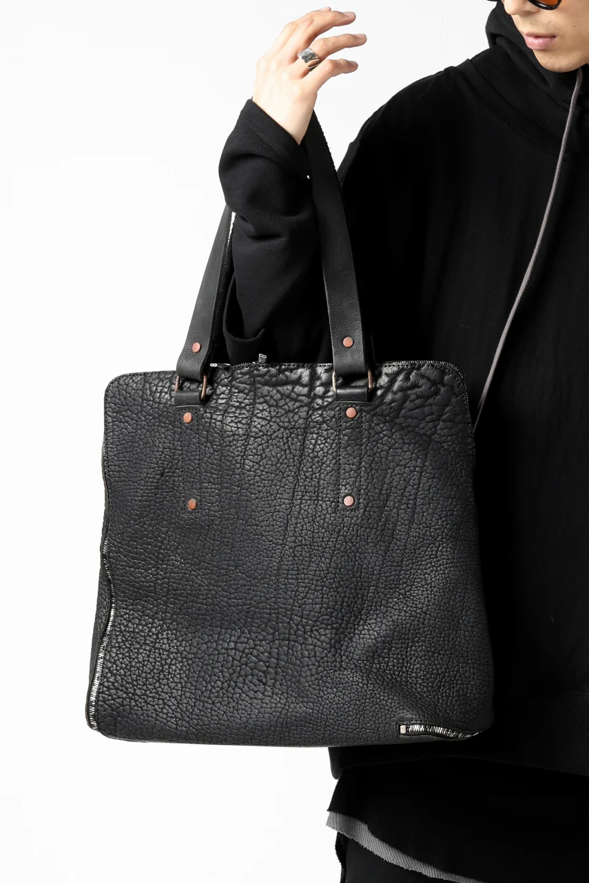 ierib onepiece tote bag / Rough Bull (BLACK) - Image 44