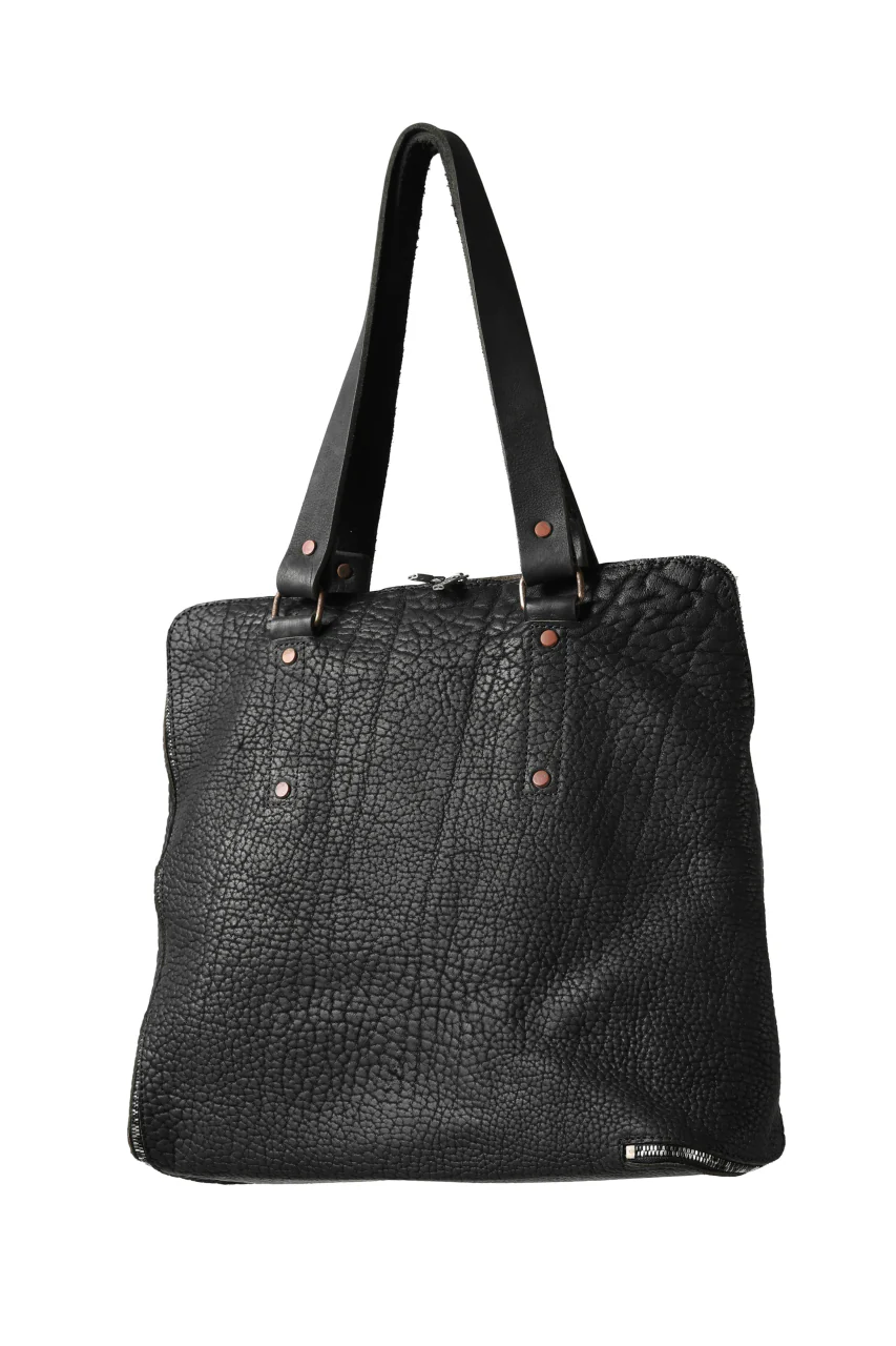 ierib onepiece tote bag / Rough Bull (BLACK) - Image 7