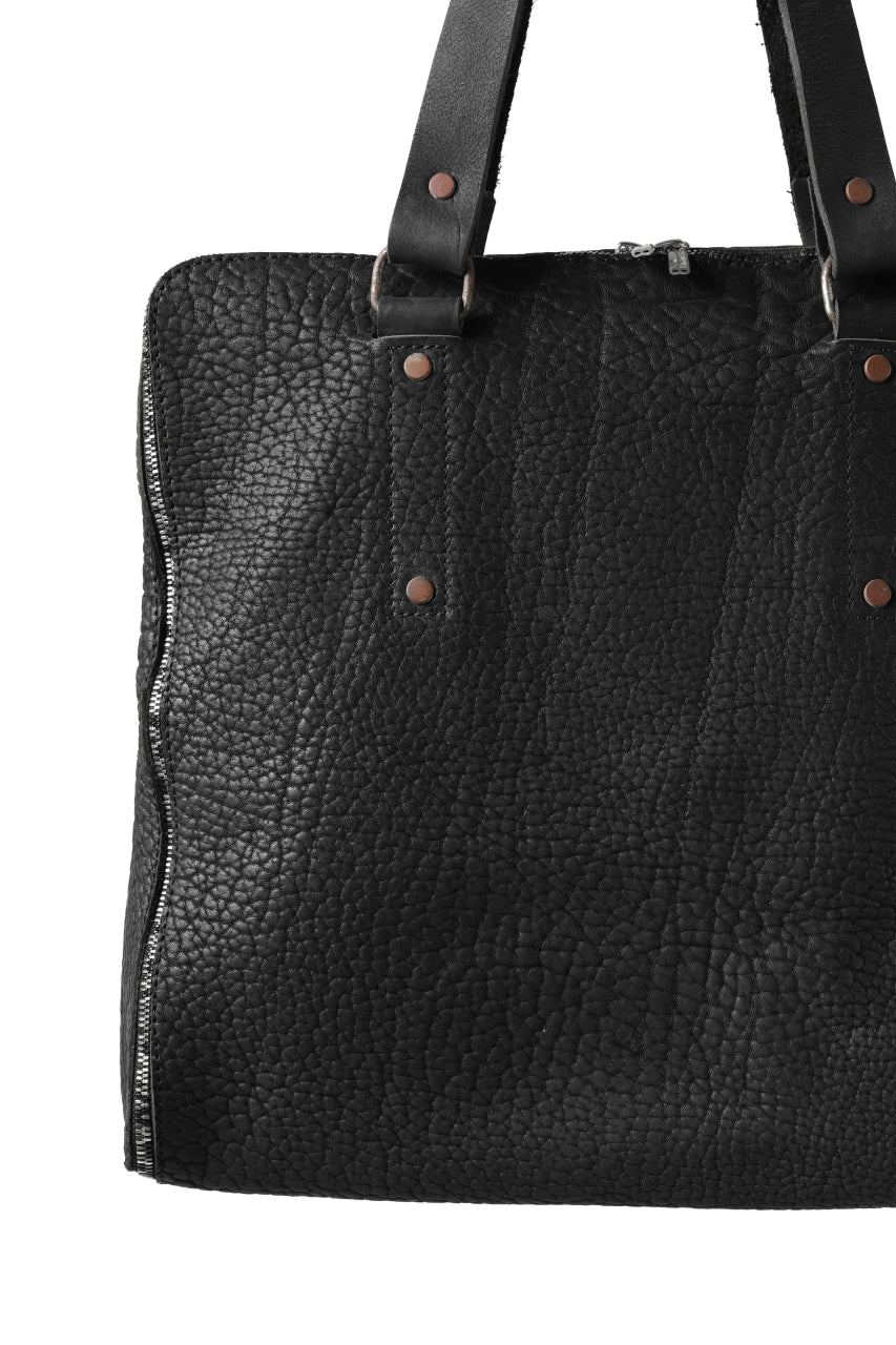 ierib onepiece tote bag / Rough Bull (BLACK) - Image 9