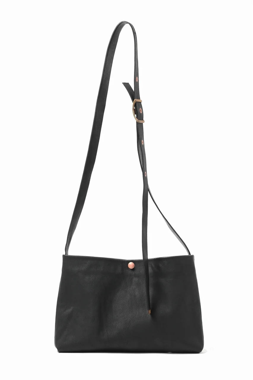 ierib exclusive practical-583 shoulder bag / Natural Camel (BLACK)