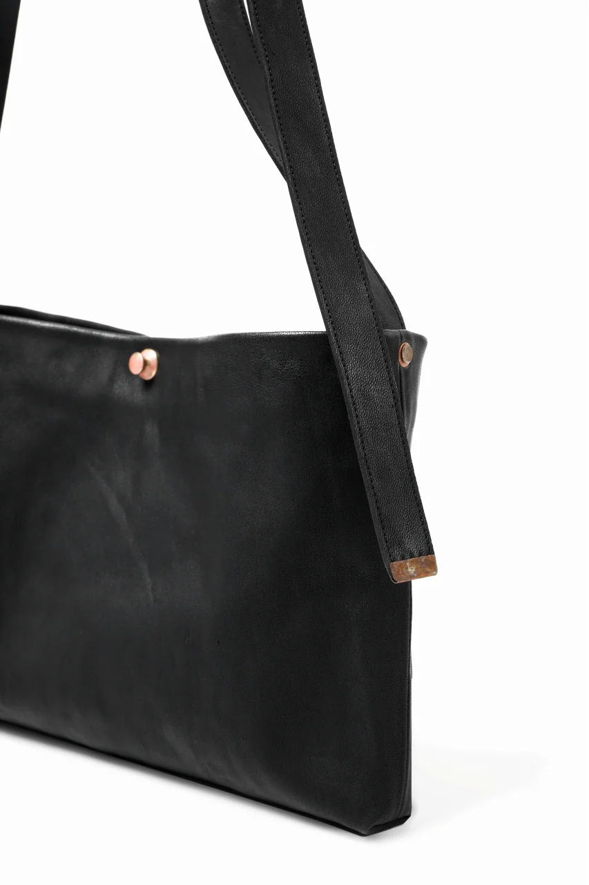 ierib exclusive practical-583 shoulder bag / Natural Camel (BLACK) - Image 11
