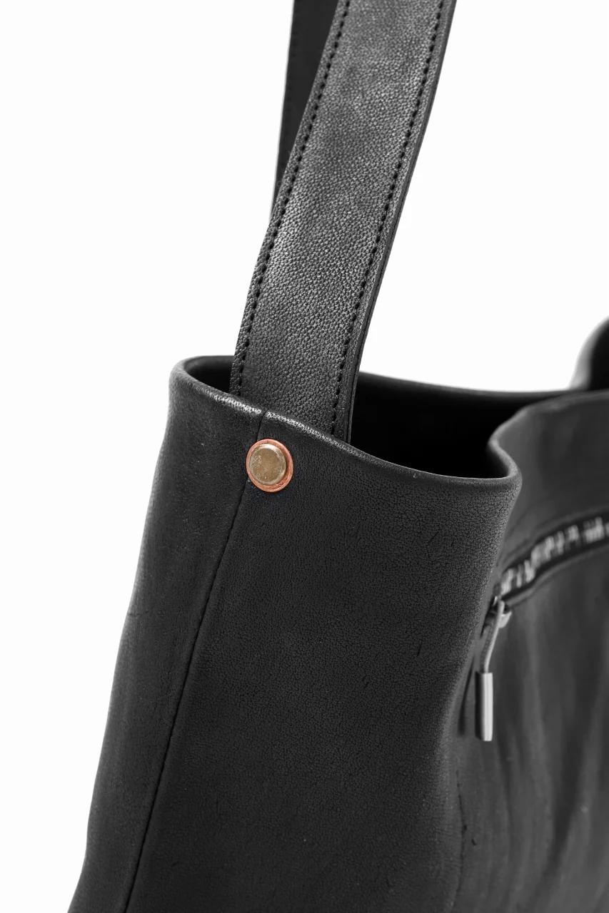 ierib exclusive practical-583 shoulder bag / Natural Camel (BLACK) - Image 12