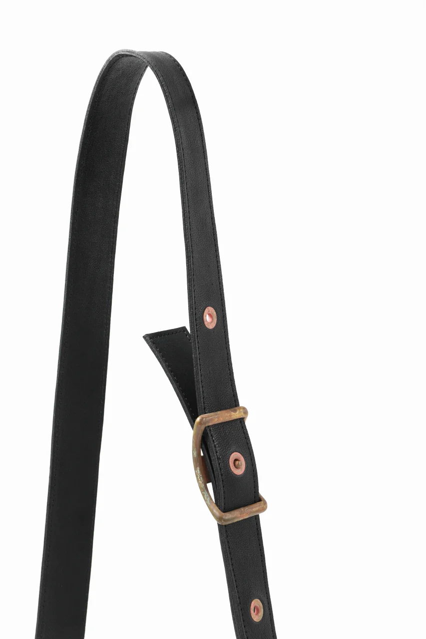 ierib exclusive practical-583 shoulder bag / Natural Camel (BLACK) - Image 14