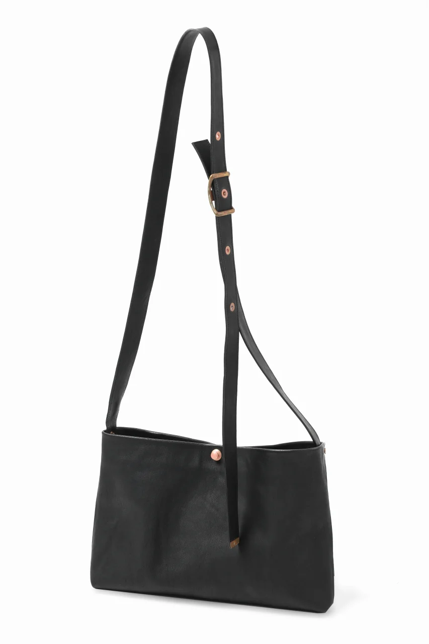 ierib exclusive practical-583 shoulder bag / Natural Camel (BLACK) - Image 4