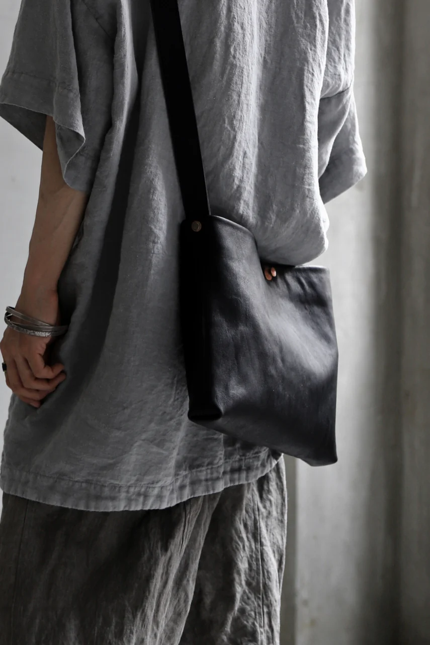 ierib exclusive practical-583 shoulder bag / Natural Camel (BLACK) - Image 47