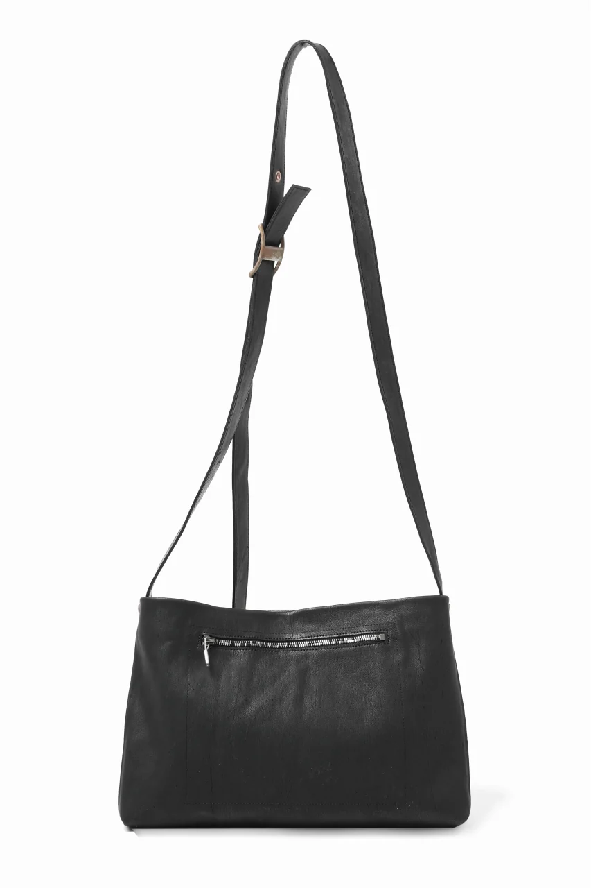 ierib exclusive practical-583 shoulder bag / Natural Camel (BLACK) - Image 6