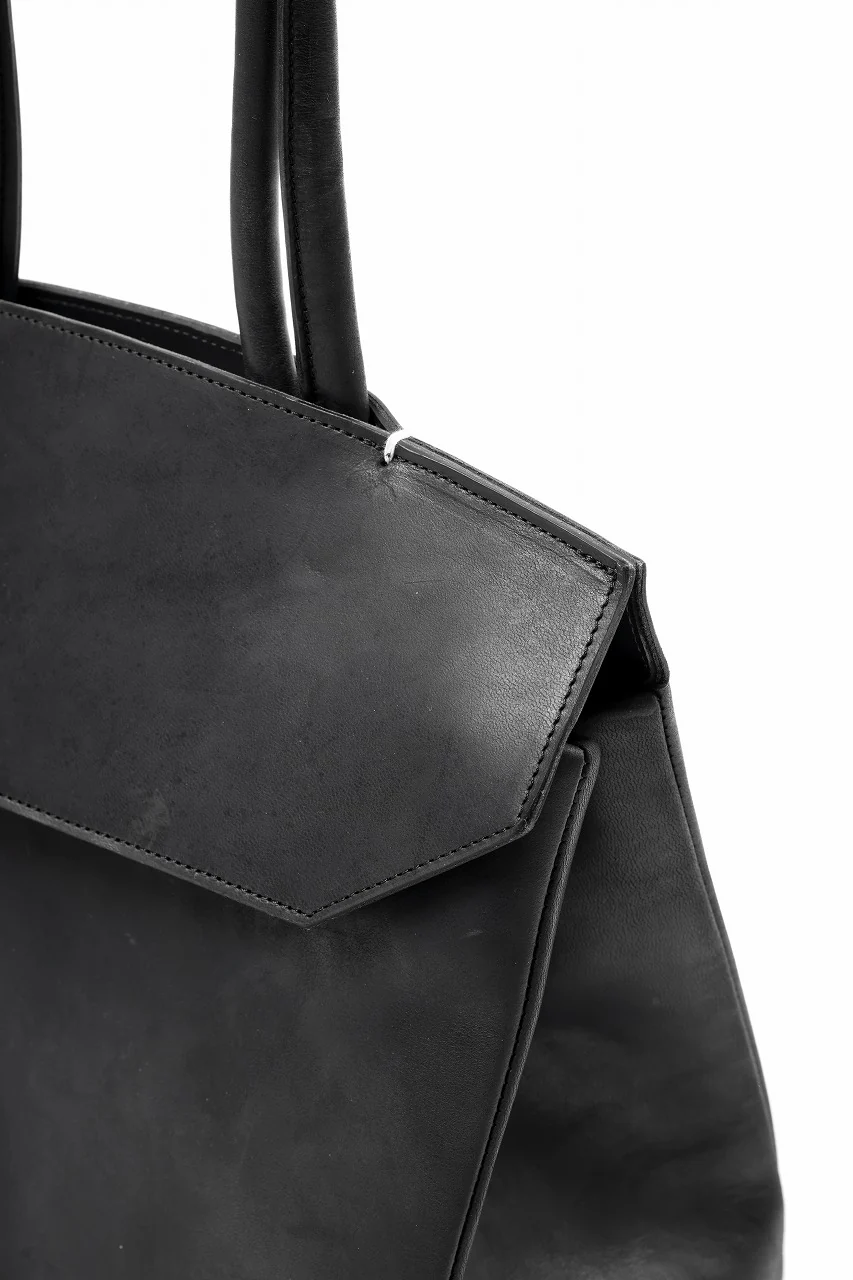 ierib exclusive TYPE-Ⅱ Bark Bag 30 / Horse Nubuck Leather (BLACK) - Image 13