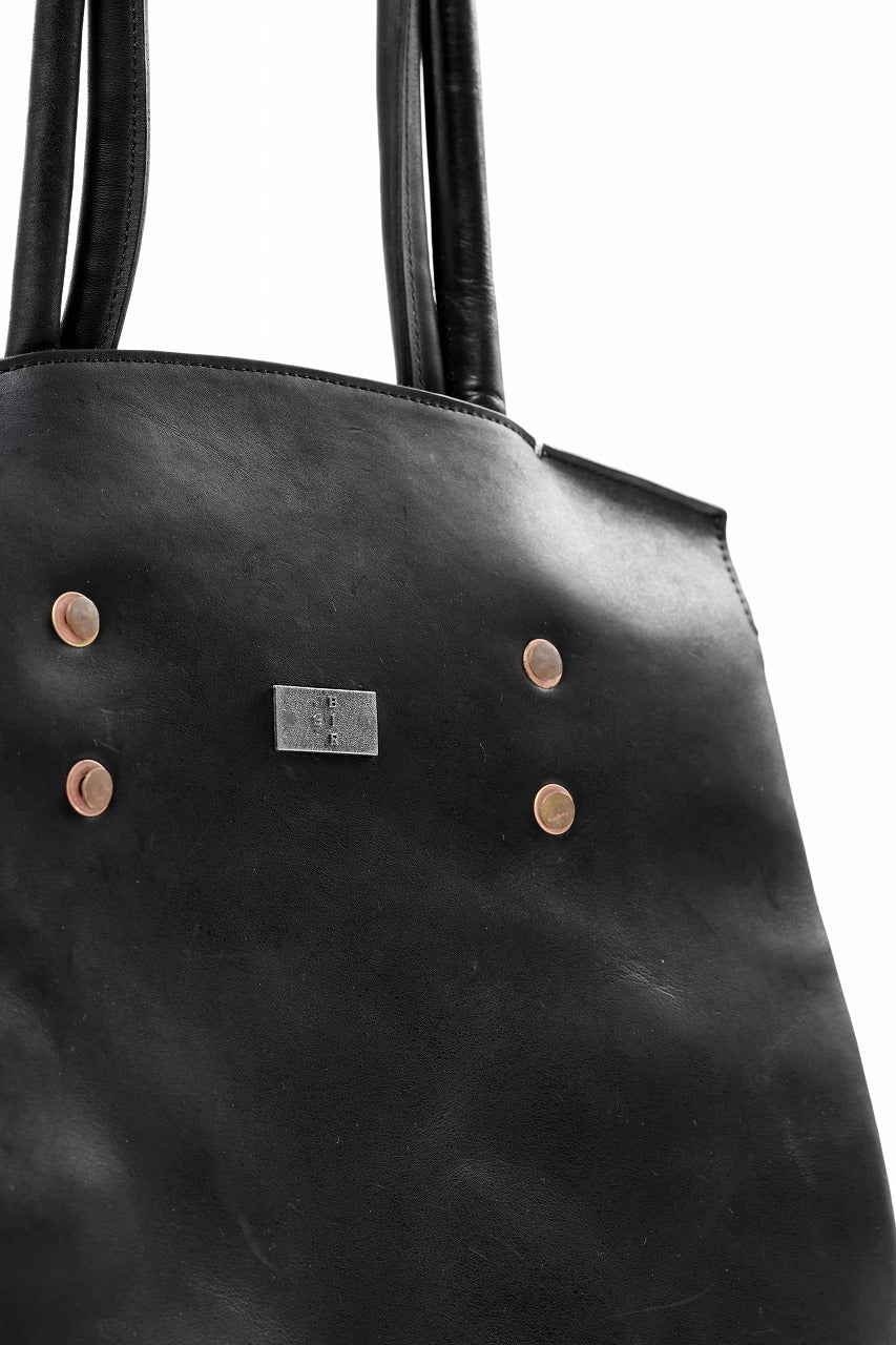 ierib exclusive TYPE-Ⅱ Bark Bag 30 / Horse Nubuck Leather (BLACK) - Image 15