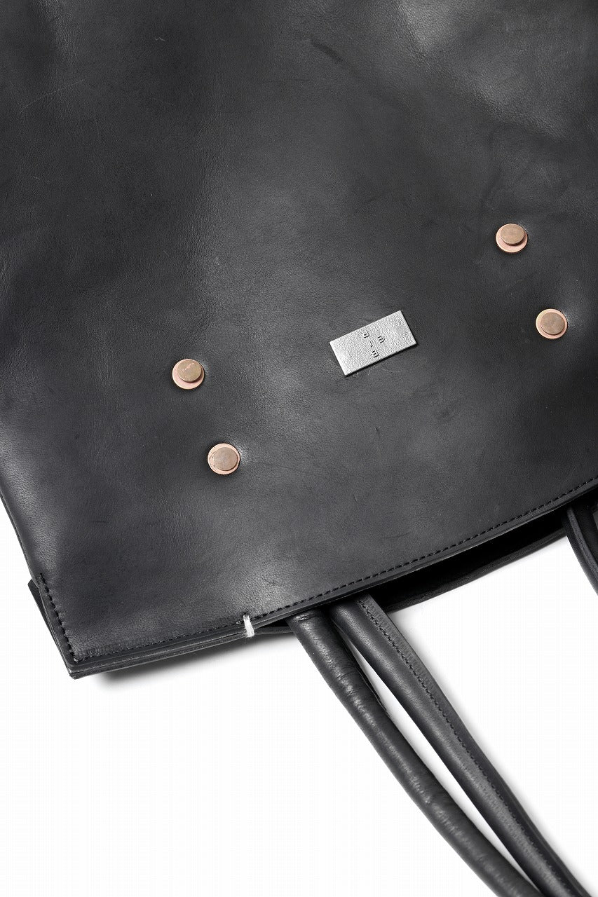 ierib exclusive TYPE-Ⅱ Bark Bag 30 / Horse Nubuck Leather (BLACK) - Image 21