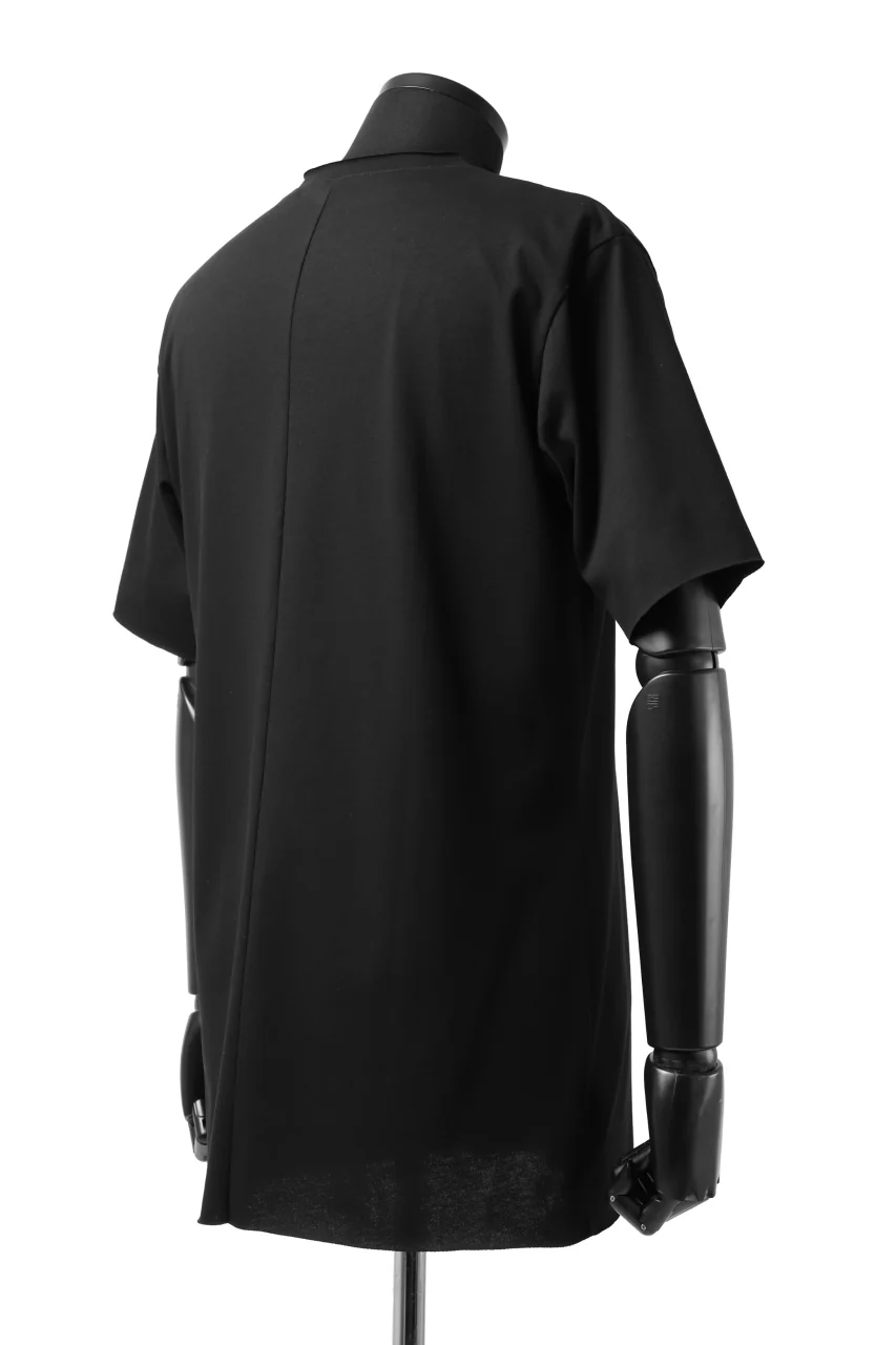 ierib exclusive raw edge Tee type-R / light jersey (BLACK) - Image 11