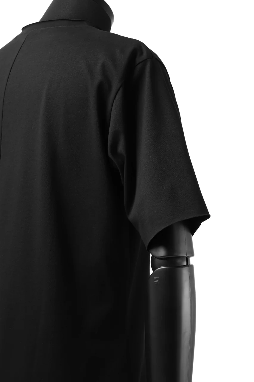 ierib exclusive raw edge Tee type-R / light jersey (BLACK) - Image 22