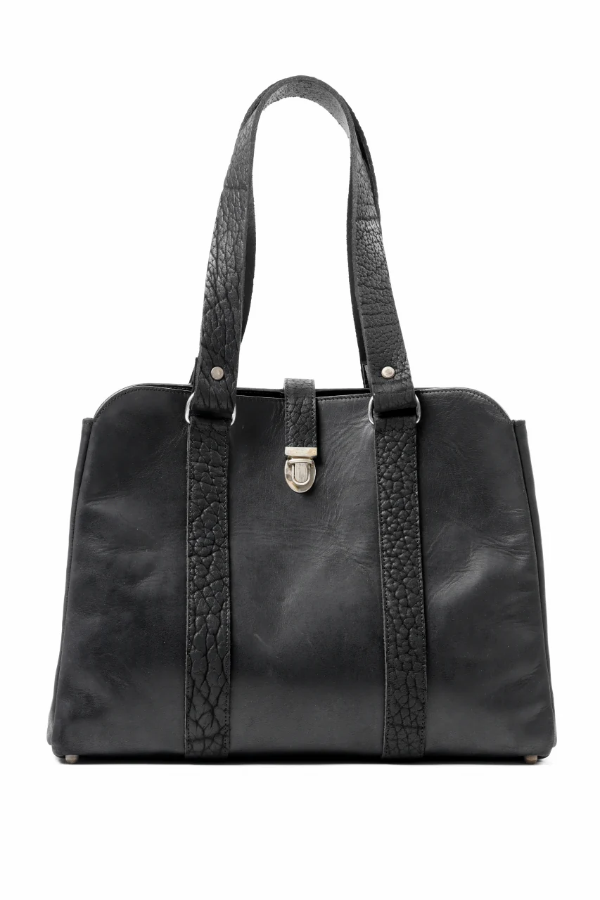 ierib exclusive Roth Bag / Horse Nubuck Leather (BLACK)