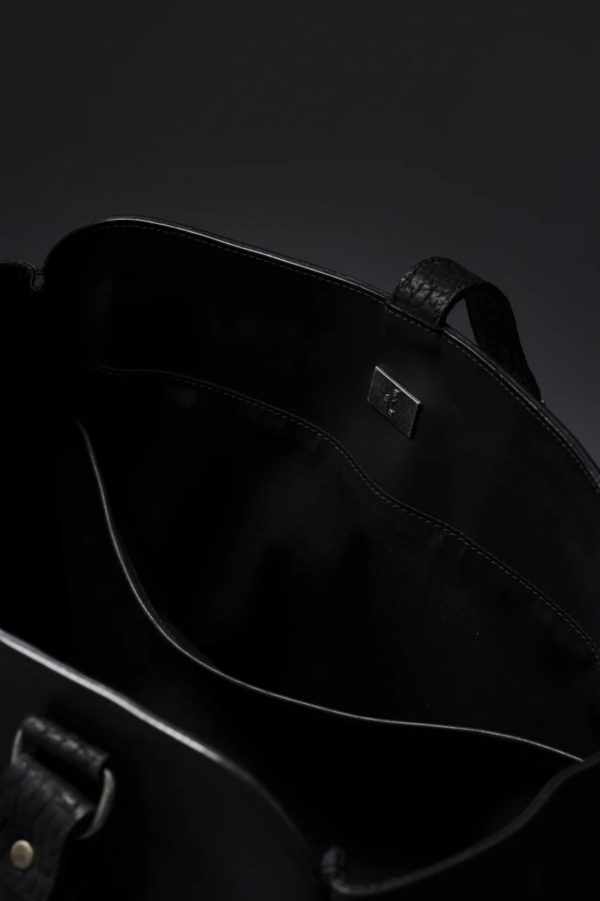 ierib exclusive Roth Bag / Horse Nubuck Leather (BLACK) - Image 27