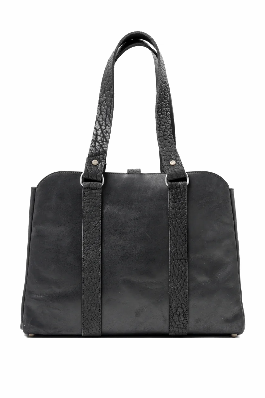 ierib exclusive Roth Bag / Horse Nubuck Leather (BLACK) - Image 8
