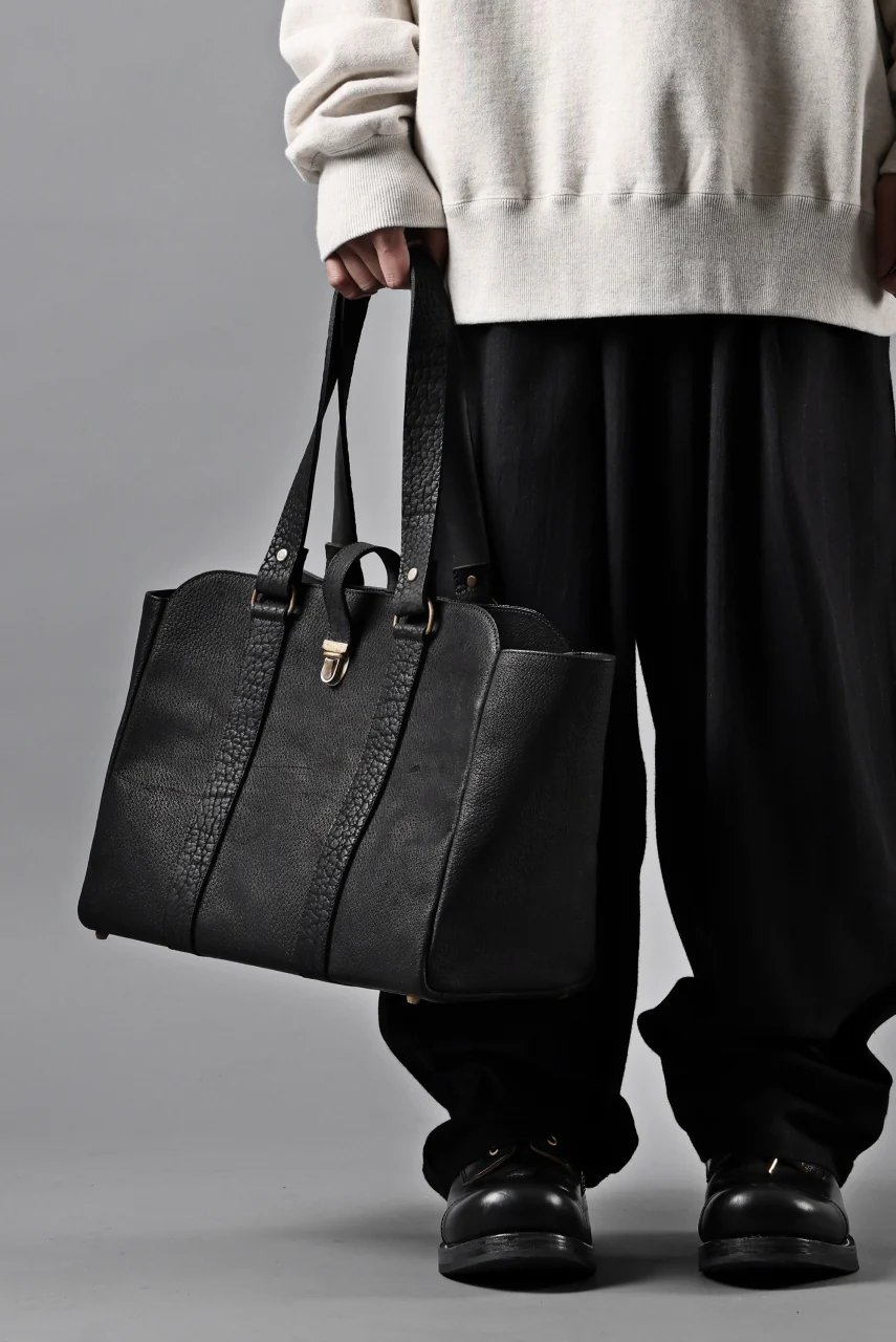 ierib exclusive Roth Bag / Wild Boar Leather (BLACK) - Image 24