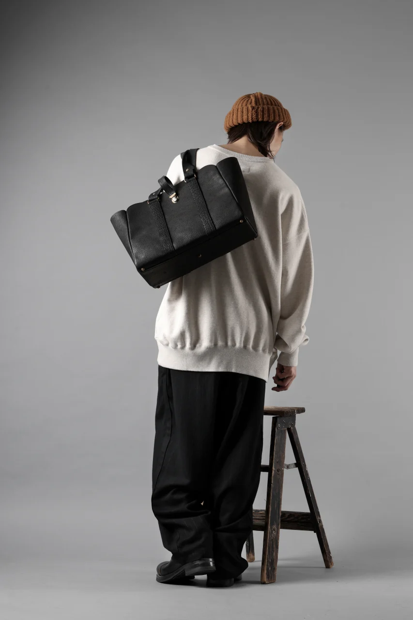 ierib exclusive Roth Bag / Wild Boar Leather (BLACK) - Image 28