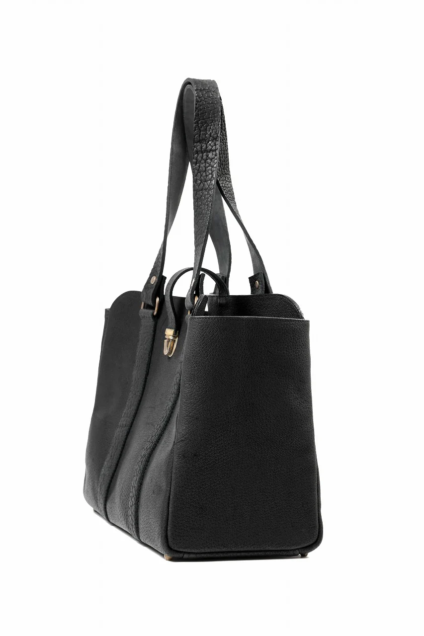ierib exclusive Roth Bag / Wild Boar Leather (BLACK) - Image 4