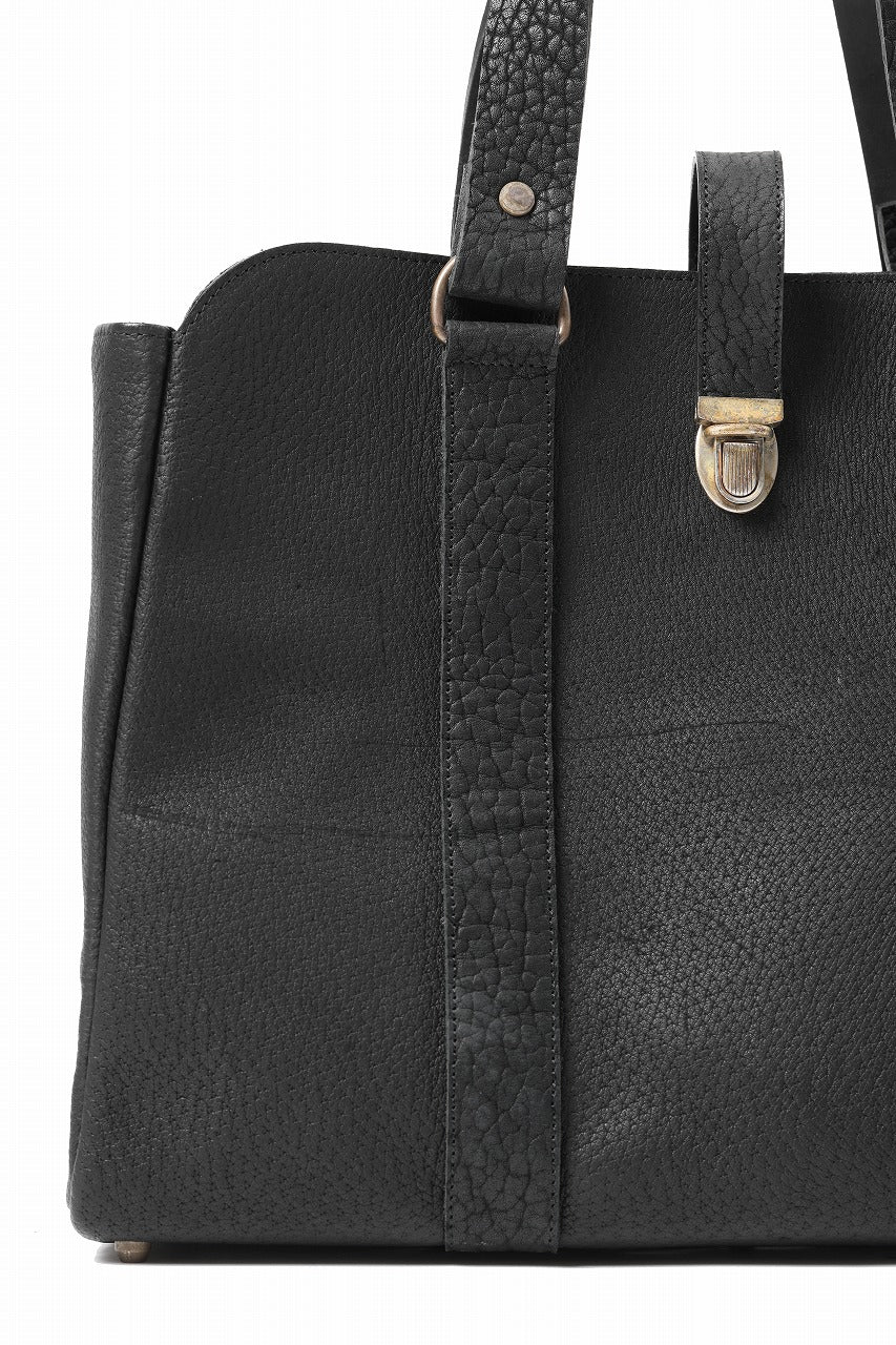 ierib exclusive Roth Bag / Wild Boar Leather (BLACK) - Image 7