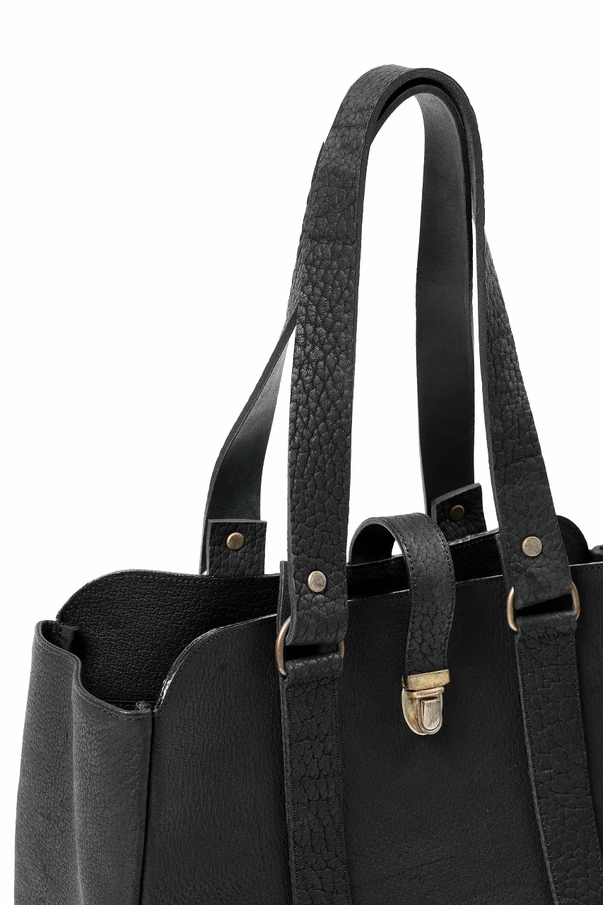 ierib exclusive Roth Bag / Wild Boar Leather (BLACK) - Image 9