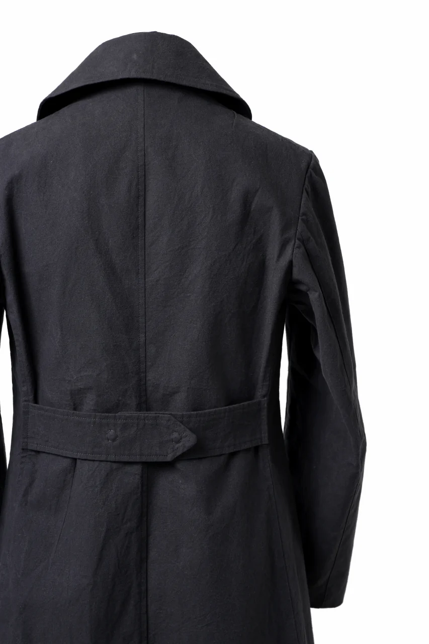 ierib exclusive military coat / boiled waxy cotton (GREY) - Image 22