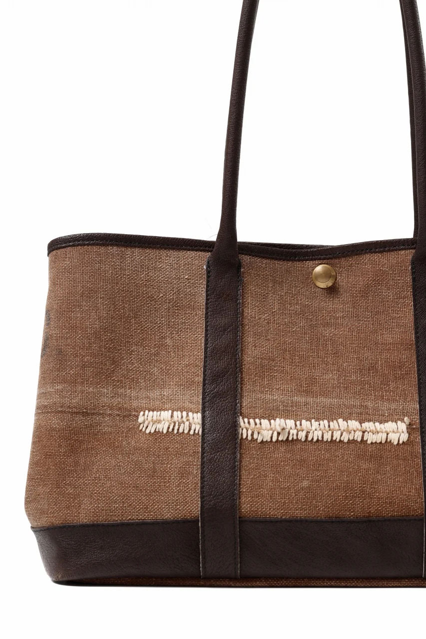 ierib GP Tote Bag / Vintage SAKABUKURO (BROWN) - Image 12