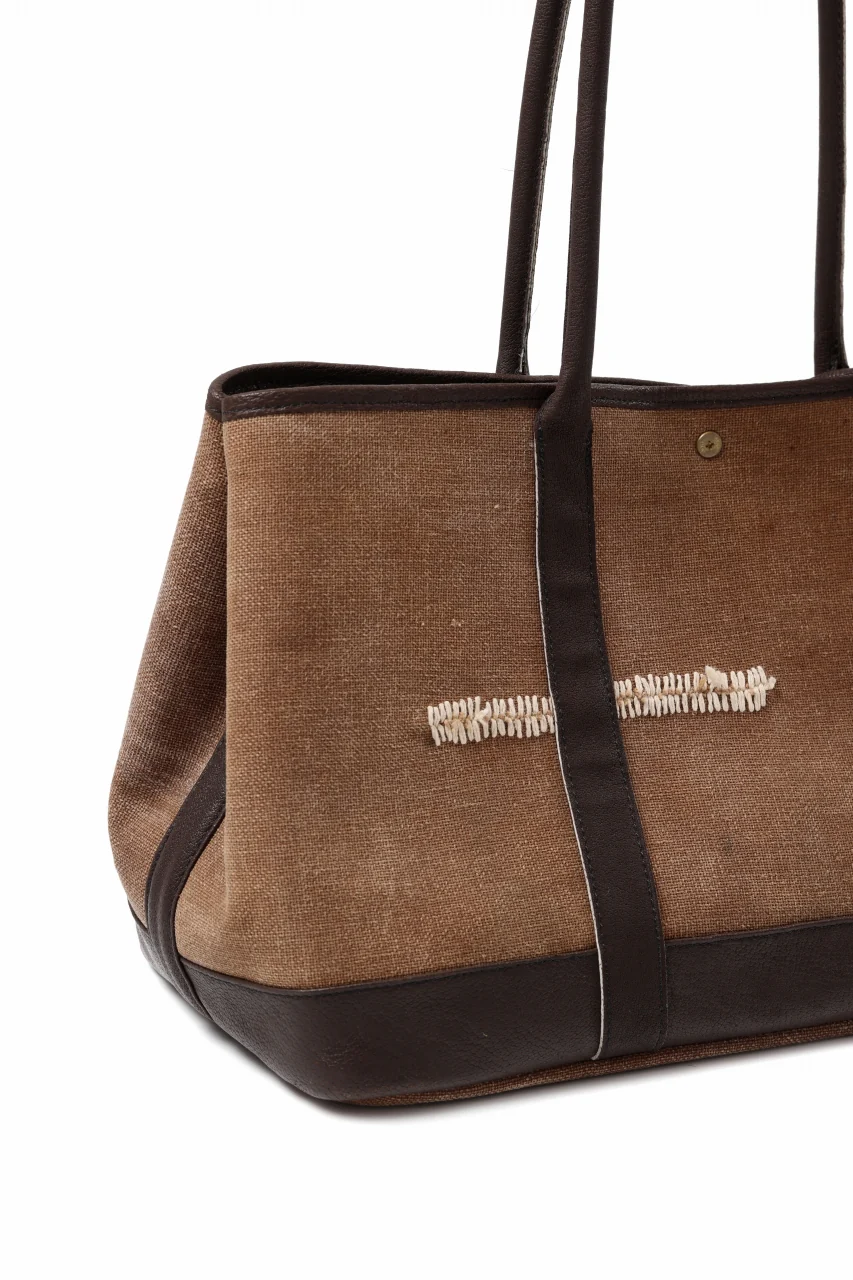 ierib GP Tote Bag / Vintage SAKABUKURO (BROWN) - Image 13