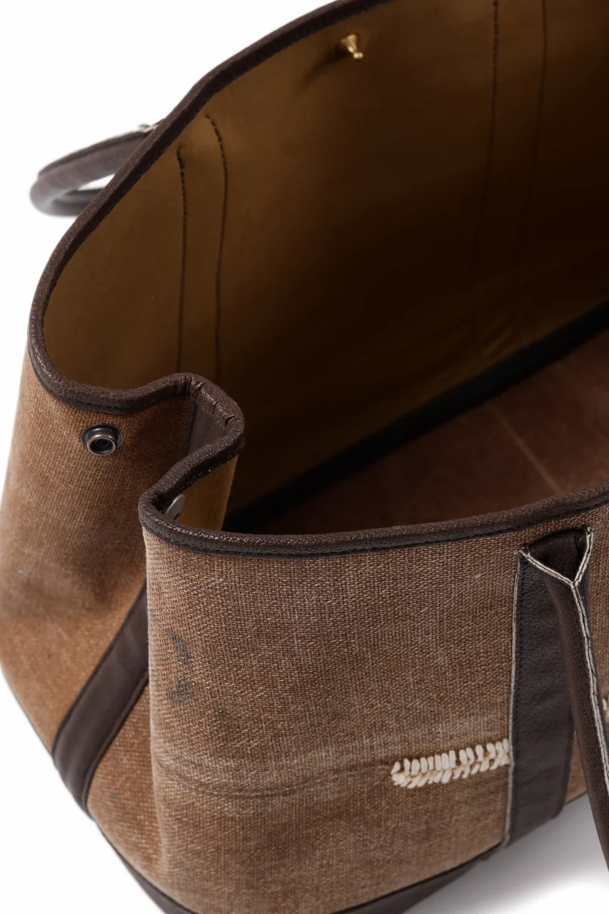 ierib GP Tote Bag / Vintage SAKABUKURO (BROWN) - Image 14