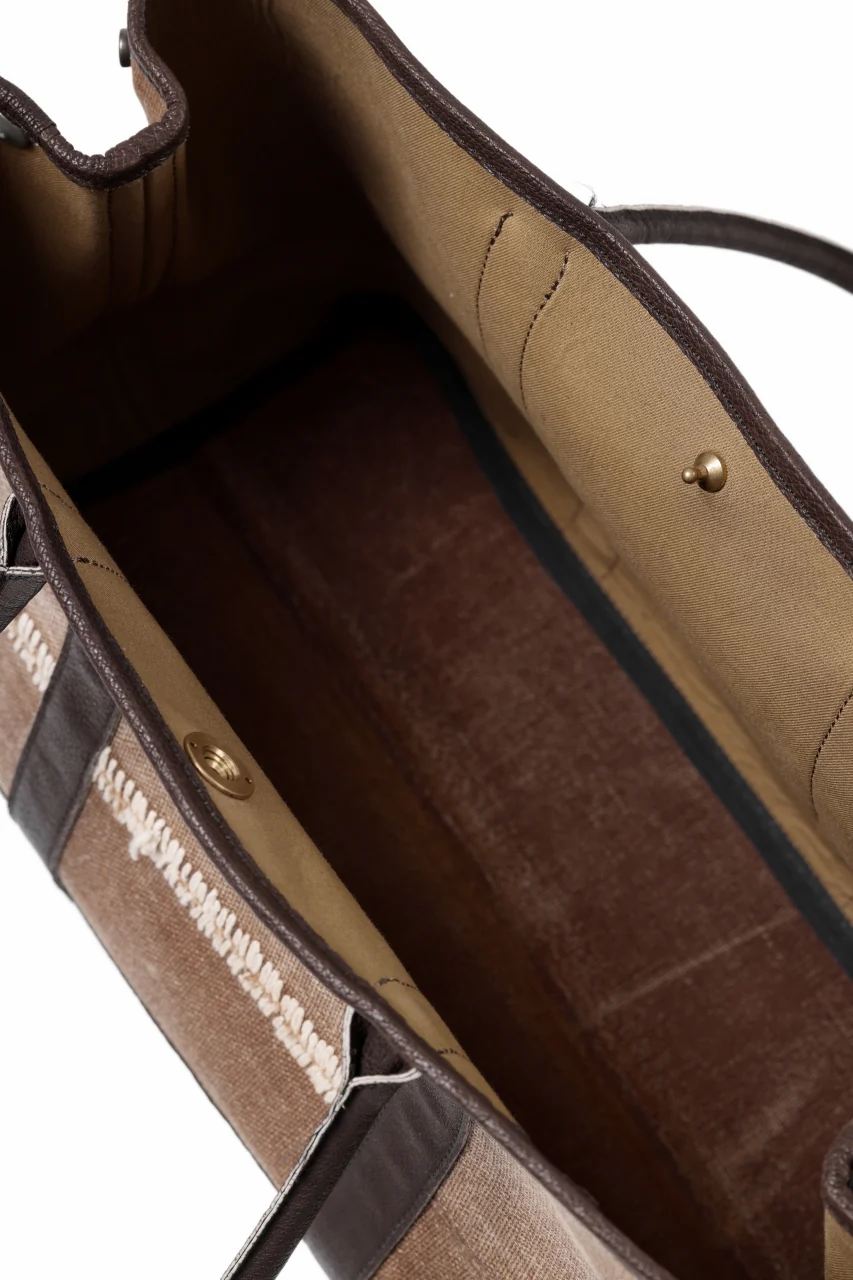 ierib GP Tote Bag / Vintage SAKABUKURO (BROWN) - Image 15
