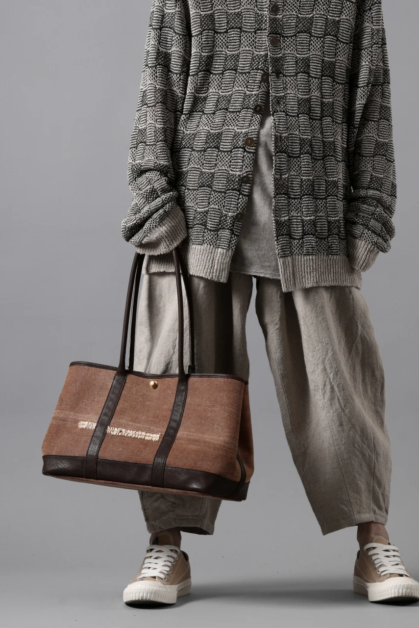 ierib GP Tote Bag / Vintage SAKABUKURO (BROWN) - Image 16