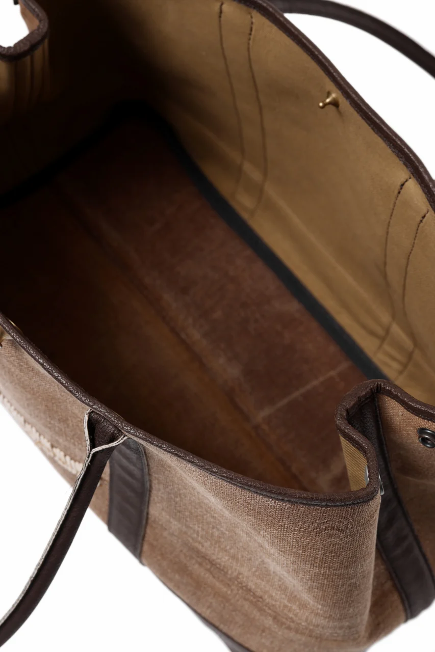 ierib GP Tote Bag / Vintage SAKABUKURO (BROWN) - Image 17