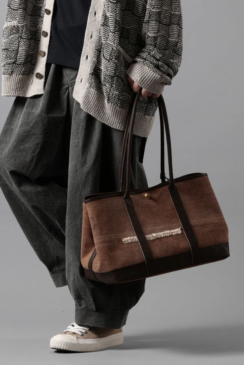 ierib GP Tote Bag / Vintage SAKABUKURO (BROWN) - Image 18