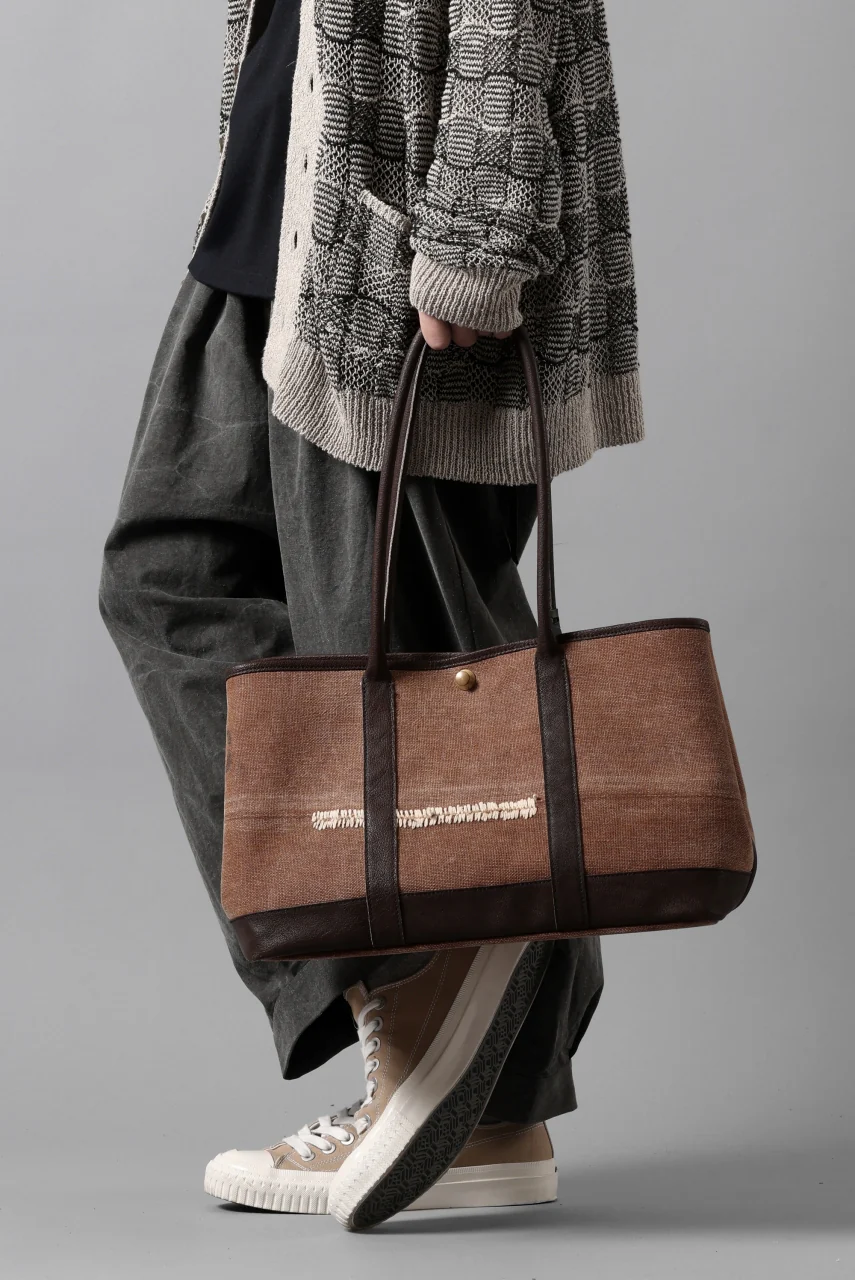 ierib GP Tote Bag / Vintage SAKABUKURO (BROWN) - Image 19